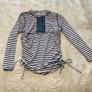 Cabana Life barely worn beach shirt dress. Sun coverage and spandexy material.